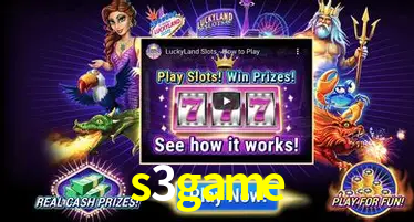 Bônus após cadastro na s3game